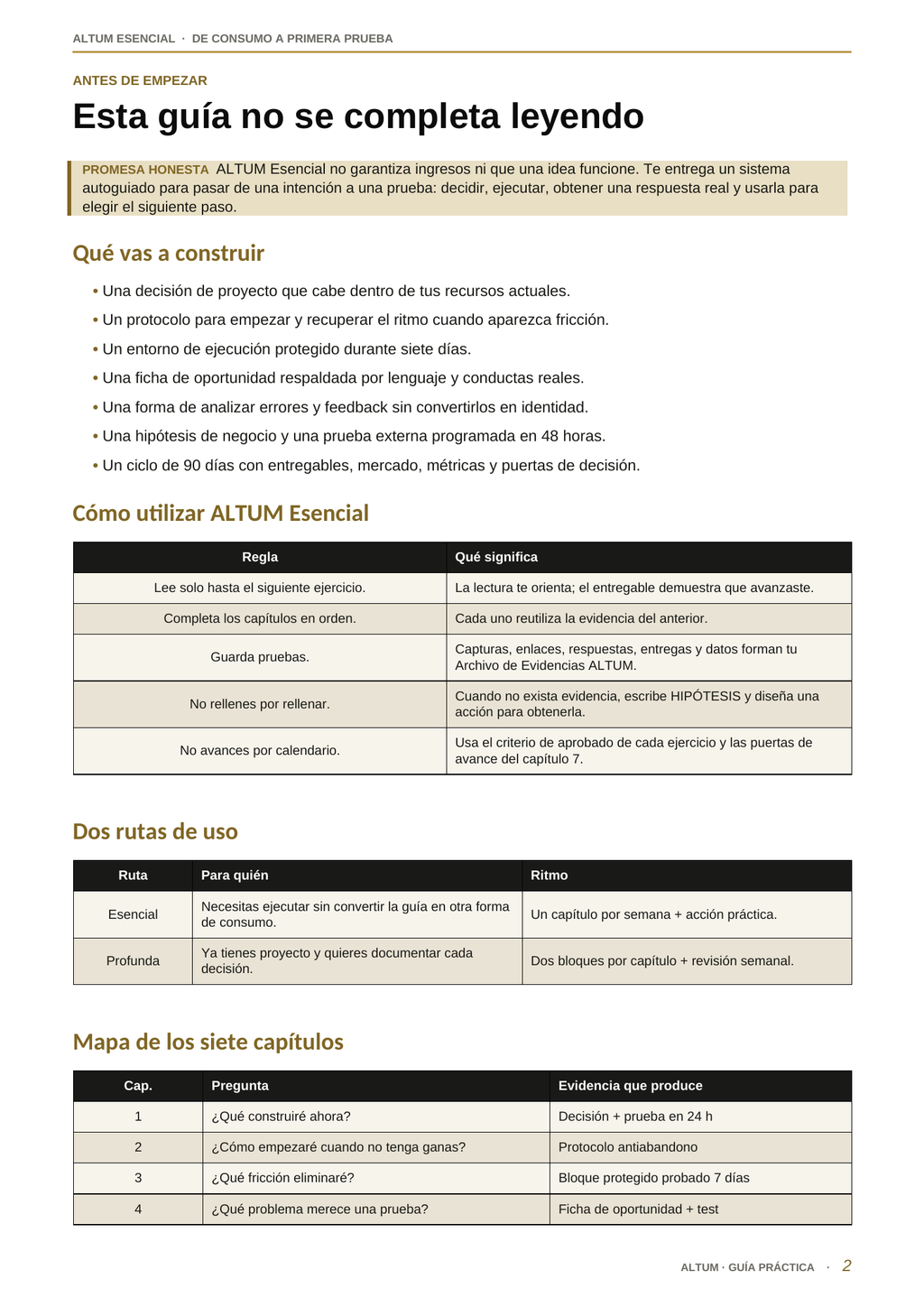 ALTUM Esencial