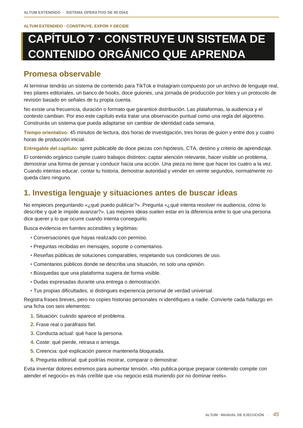 ALTUM extendido