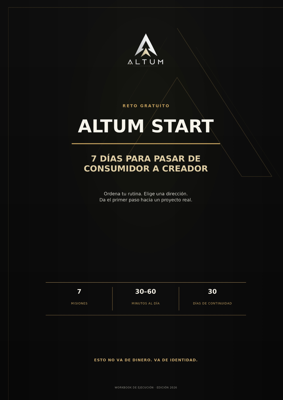 Reto gratuito ALTUM · 7 días