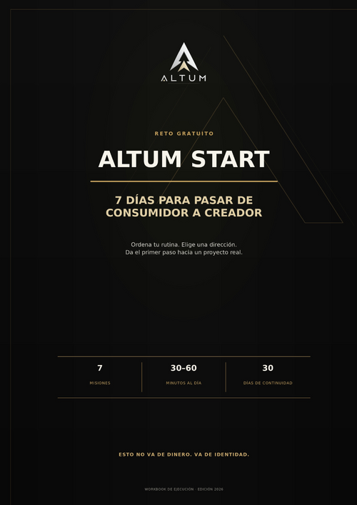 Reto gratuito ALTUM · 7 días